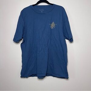 Salt Life Blue Short Sleeve Anchor Tee
